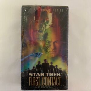 Star Trek First‎ Contact Vintage Sealed VHS